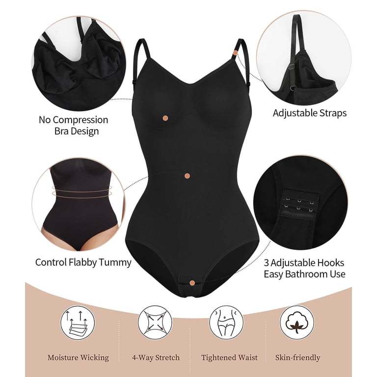 MANIFIQUE The Shapewear Bodysuit for Women Tummy Control Backless Body  Shaper for Dresses