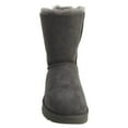 thumbnail image 5 of Ugg Women's Bailey Bow II Grey Ankle-High Suede Snow Boot - 8M, 5 of 7