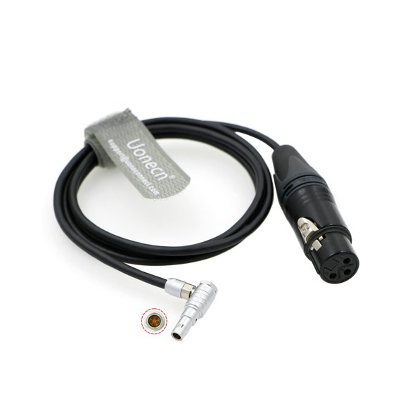 Arri Alexa Mini Audio Cable XLR 3 pin Female Connector to fhg.00b 5 pin Male Plug for Alexa Mini Cable Camera Cable.