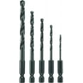 thumbnail image 5 of BOSCH BL5IM 5-Piece Assorted Set Black Oxide Metal Drill Bits Impact Tough with Impact-Rated Hex Shank for Applications in Steel, Copper, Aluminum, Brass, Oak, MDF, Pine, PVC and More, 5 of 10