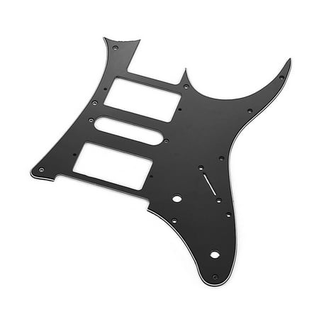 Mirror Acoustic Guitar Pickguard - Hsh Electric Guitar Pickguard Pvc Pick Guard Scratch For Ibanez G250 Guitar Replacement Black 1 Ply Walmart Canada