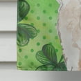 thumbnail image 4 of Carolines Treasures CK1783CHF Shamrocks Wheaten Terrier Flag Canvas House Size  Large multicolor, 4 of 4