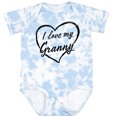 thumbnail image 3 of Inktastic I Love My Granny in Black Chalk Heart Boys or Girls Baby Bodysuit, 3 of 5