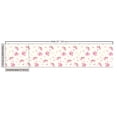 thumbnail image 3 of Floral Fabric by the Yard Upholstery, Romantic Purpurea Cone Flower Plants Herbs and Flying Petals Vintage Layout, Decorative Fabric for DIY and Home Accents, Ivory Pale Pink by Ambesonne, 3 of 5