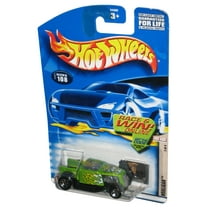 Hot Wheels Hot Rod 2/4 Hooligan (2002) Mattel Green Toy Car #108