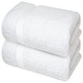 thumbnail image 6 of Infinitee Xclusives Premium Bath Sheets, Terry Towels, Honey Comb Dobby, 2 Count, 6 of 11
