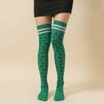 thumbnail image 2 of Skpblutn Socks for Women Girls Irish St. Festive Stripe Middle Tube Stockings G One Size, 2 of 3