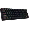 thumbnail image 1 of K530 Clavier Mécanique Sans Fil Compact 60 % RVB, Clavier de Jeu Bluetooth 5.0 à 61 Touches Conçu par TKL, avec Commutateur Bleu et Éclairage RVB de 16,8 Millions, Convient aux PC et aux Portables, 1 of 8