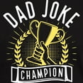 thumbnail image 3 of CafePress - Dad Joke Champion Dark T Shirt - Men's Classic Graphic Cotton T-Shirt, 3 of 4