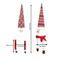 thumbnail image 2 of Matsuzay Colgante de árbol, adorno de Navidad, decoración de Navidad, artesanía decorativa, decoraciones para festivales, accesorios para el Kits de decoración para fiestas Anciano de mano larga, 2 of 6