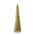 thumbnail image 6 of Home Heritage 9' 250 LED Pre-Lit Artificial Christmas Tinsel Tree, Gold, 6 of 11
