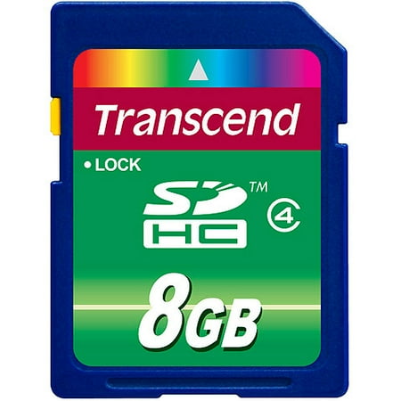 Transcend 8GB SDHC Class 4 Flash Card