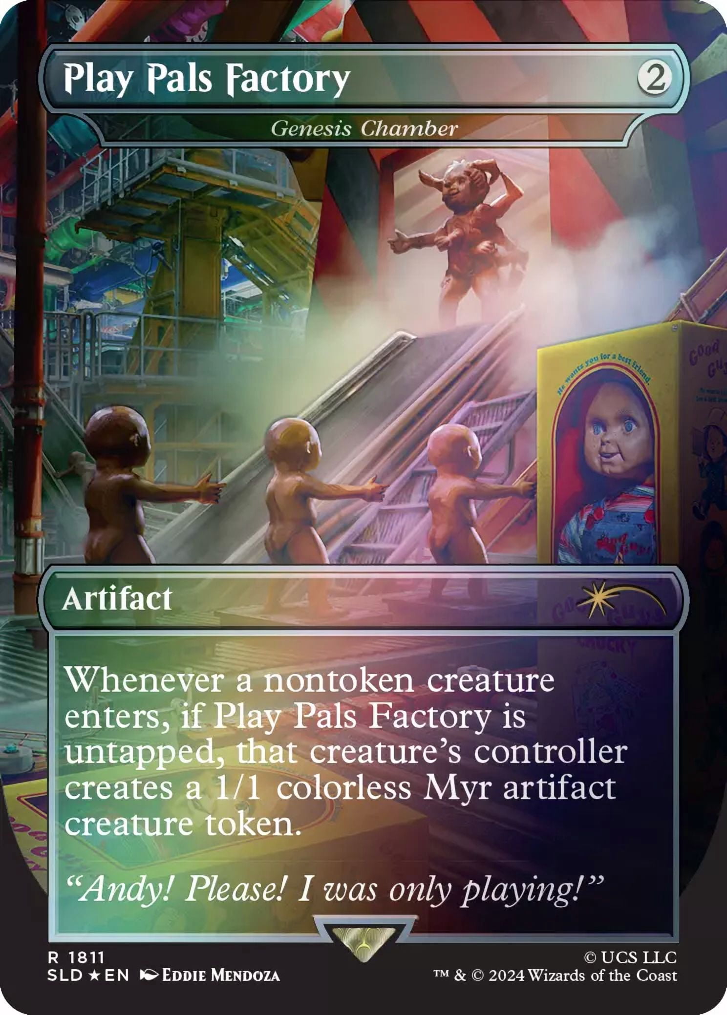 Magic the Gathering Secret Lair x Chucky Foil Edition