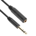 thumbnail image 4 of 6.35mm Male to Female Stereo o Extension Cable, Pure Copper Conductor with Shielding, for Sound Card/Electric Guitar, 4.5m, 4 of 4