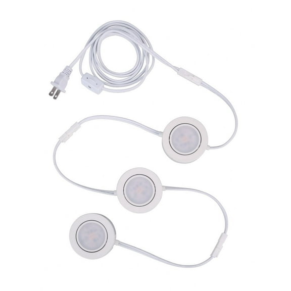 Craftmade Lighting - 4W LED Under Cabinet Puck Light (Pack of 3)-1 Inches Tall