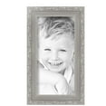 thumbnail image 2 of ArtToFrames 6" x 12" Classic Antique Silver Picture Frame, 6x12 inch Silver Wood Poster Frame (WOM-4926), 5 Pack, 2 of 6