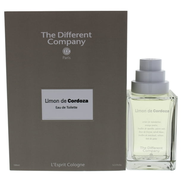 Limon de Cordoza par The Different Company pour Homme et Femme - Vaporisateur EDT de 3,3 oz