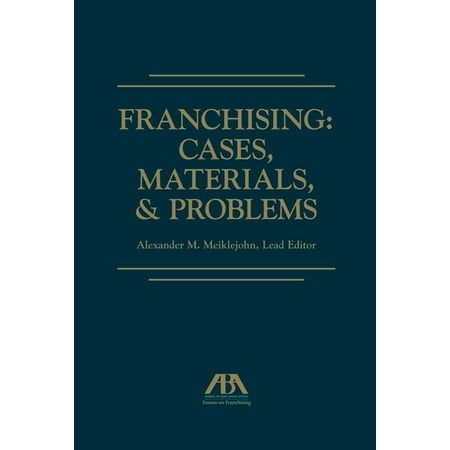 UPC: 9781627223386 | Franchising : Cases  Materials  and Problems (Hardcover)
