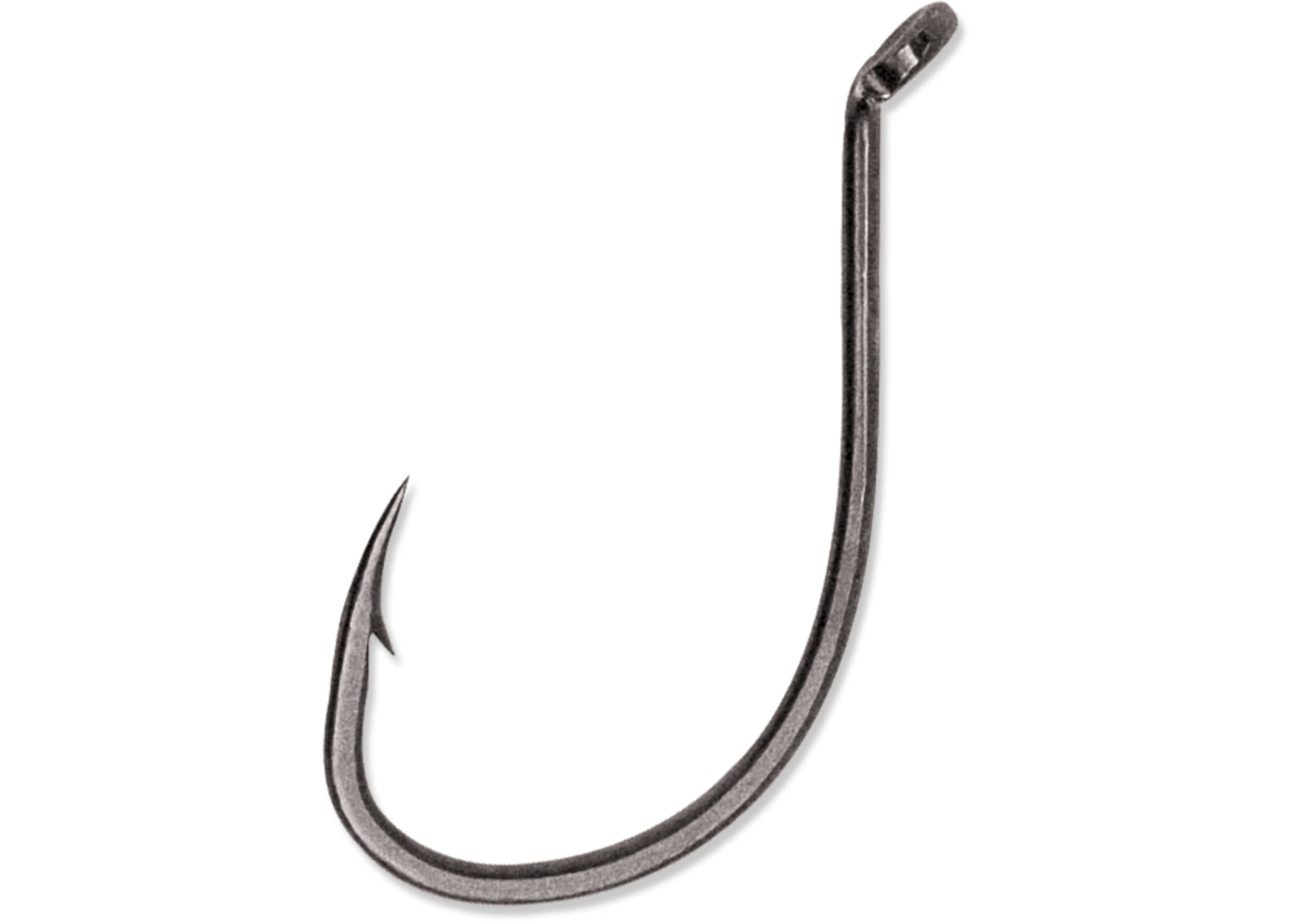 100 Size 5/0 Baitholder Fishing Hook Chemically Sharpened Black Jig Hooks USA 50 