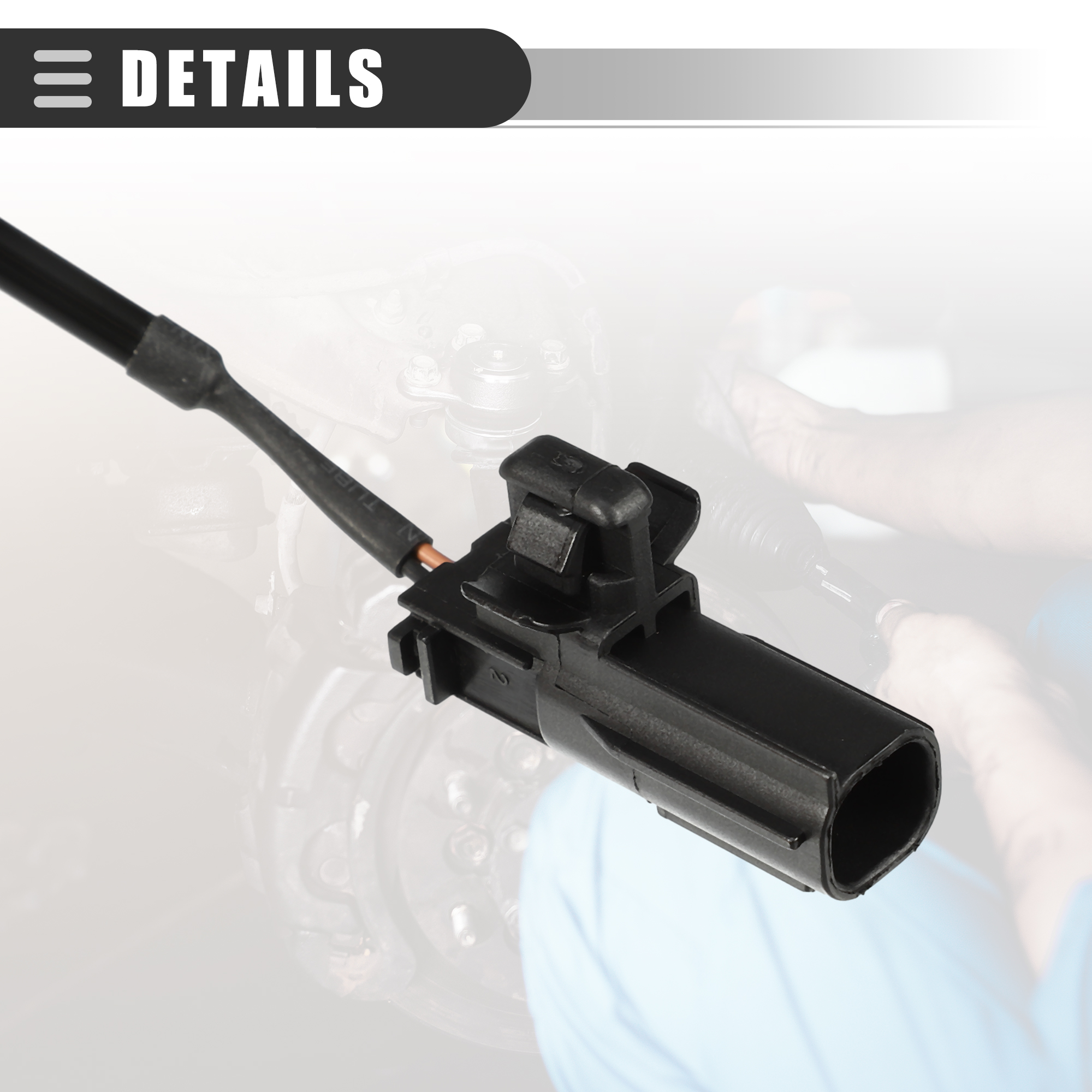 C-HORSE Front Left ABS Wheel Speed Sensor – For Lexus, Scion, Toyota (89543-12080)