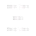 thumbnail image 2 of Justharion Coffin Nail Set Glossy Classic French Style Scratch Resistant Artificial Press-on Fingernails Manicure Stickers Type 1 5Set, 2 of 6