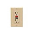 thumbnail image 2 of Leviton Mfg C21-GFNT1-RNI Self-Test 15A GFCI Outlet With Wall Plate- Ivory, 2 of 2