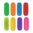 thumbnail image 1 of 8-Pack Textured Sensory Toys - Silicone Material, Discreet Stress Relief, for Classrooms, Offices & On-the-Go, 1 of 8