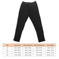 thumbnail image 4 of Pantalones calefactables de invierno Pantalones calefactores eléctricos USB con control de temperatura de 3 niveles para hombres, 4 of 8