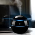thumbnail image 3 of Humidificador de Aire PortáTil USB UltrasóNico Difusor de Luz LED Difusor de Aceite EléCtrico Aromaterapia Negro, 3 of 5