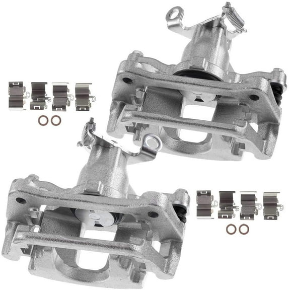 A-Premium Brake Caliper Assembly with Bracket Compatible with Dodge Journey 2012-2018 Rear Side 2-PC Set
