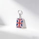thumbnail image 2 of Flag Keychain Set Flag Acrylic Key Ring Pack For Bags Keys Travel Gifts, 2 of 5