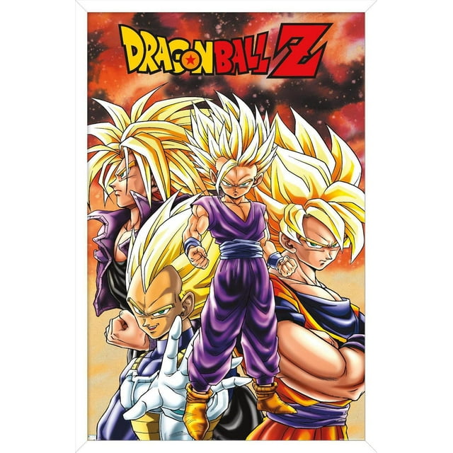 Dragon Ball Z - Saiyans Wall Poster, 22.375" x 34"