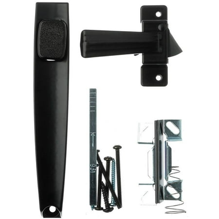 

2 Pack Wright Products 1-3/4 in. Black Push-Button Latch
