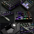 thumbnail image 3 of Teclado de retroiluminación luminosa NKRO, 87 teclas, teclado mecánico para juegos con cable USB para PC Ndcxsfigh Para estrenar, 3 of 8