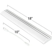 Hyper Tough 925 Lumen 18 LED Slim Under Cabinet Light, Linkable