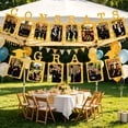 thumbnail image 4 of Kit de Decoración para Fiesta de Graduación con Arco de Guirnalda "Class Of" en dorado, negro, multicolor, impermeable, para uso en interiores y exteriores, 3 m, fácil instalación, 4 of 6