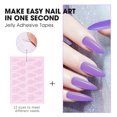 thumbnail image 3 of ibcccndc Press-on False Nail Kit Bright Color Waterdrop Shape Nail Art Tips Tools, 3 of 8