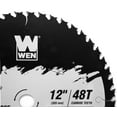 thumbnail image 2 of WEN Products Apex 12-Inch 48-Tooth Carbide-Tipped General-Purpose Industrial-Grade Woodworking Saw Blade with Cool-Cut Coating, 2 of 4