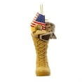 thumbnail image 2 of Kurt Adler U.S. Army Boot with U.S.A Flag and Icons Christmas Ornament, 1 pack, 2 of 6
