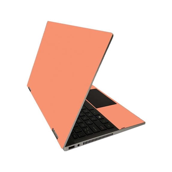 MightySkins HPPX3601420-Solid Peach Skin for HP Pavilion X360 14 in. 2020 - Solid Peach