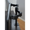 thumbnail image 2 of HUANUO Dual Monitor Mount-Monitor Stand With C Clamp/Grommet Mounting Base Up To 32 Inch 2 of 13