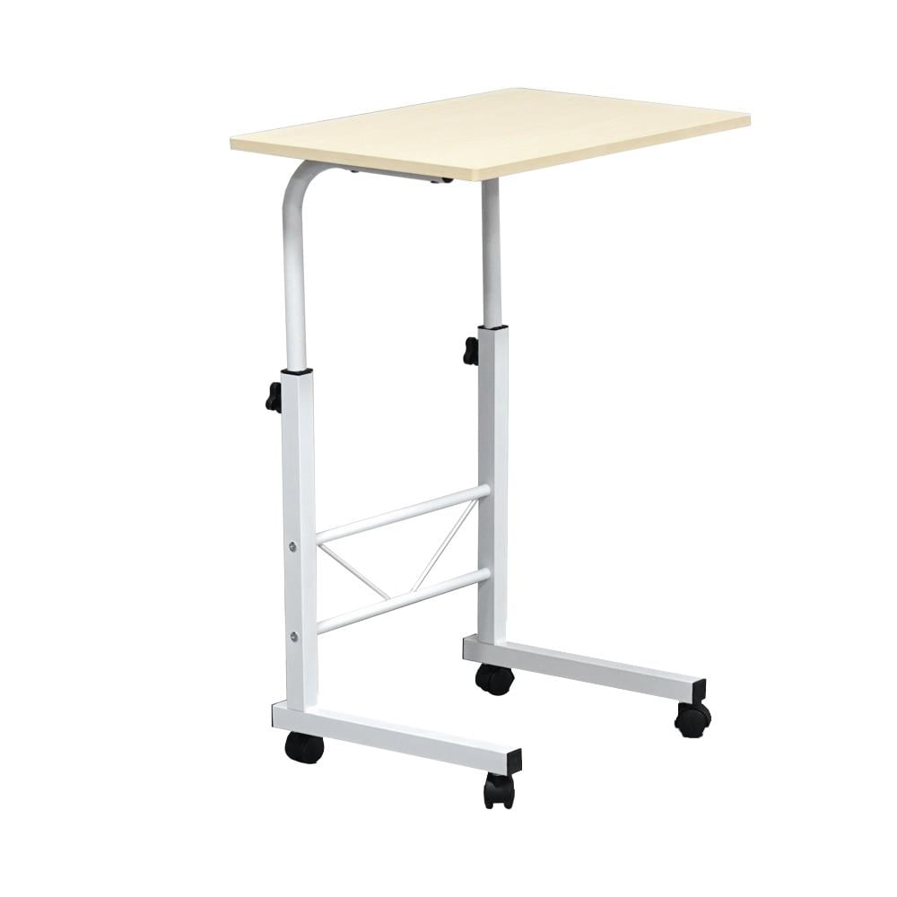 GoDecor Mobile Laptop Desk Adjustable Tray Table Portable Side Table Computer Stand Laptop Cart
