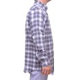 thumbnail image 2 of John Ashford Mens Plaid LS Button Up Shirt, Grey, Medium, 2 of 3