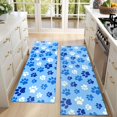 thumbnail image 4 of Kitchen Rugs Sets Of 2,Blue Dog Paw Footprint Anti Fatigue Kitchen Mat Rugs Non Slip Washable,Decorative Kitchen Floor Mats for Kitchen,Sink,Laundry,17"X47", 4 of 5