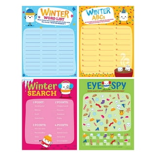 Indoor snowball fight with soft snowballs Word Search Activity Worksheet