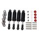 thumbnail image 1 of Amortiguadores 4 piezas, amortiguadores de resortes de aleación de aluminio, amortiguador para Axial / SCX10 / D90 / -4 RC Crawler Car Negro CUTICAT Alloy Shock Absorber, 1 of 7