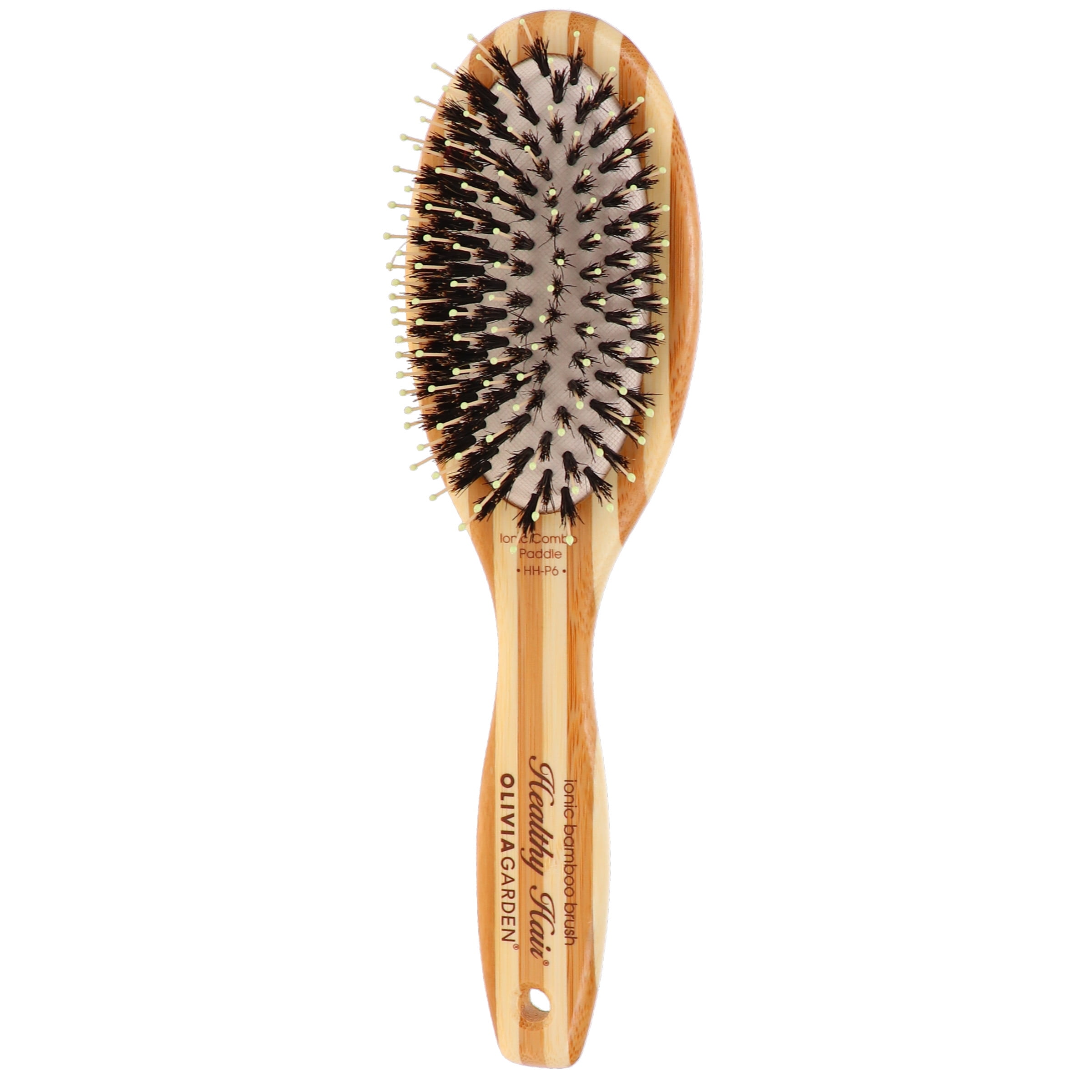 Olivia Garden Healthy Hair Ionic Paddle Combo Brush - Walmart.com