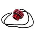 thumbnail image 1 of Dive DIN  Cover, Easy To Replace Vented  Easy To Install  Valve Dust  Cover With Fixed Rope For  Diving Red, 1 of 8