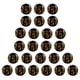 thumbnail image 3 of 300 amuletos chinos de Feng Shui para la suerte, la riqueza y el dinero, para pulsera (negros), 3 of 8