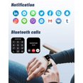 thumbnail image 2 of Reloj inteligente GRV para iOS y Android con monitor de frecuencia cardíaca, 2 of 8